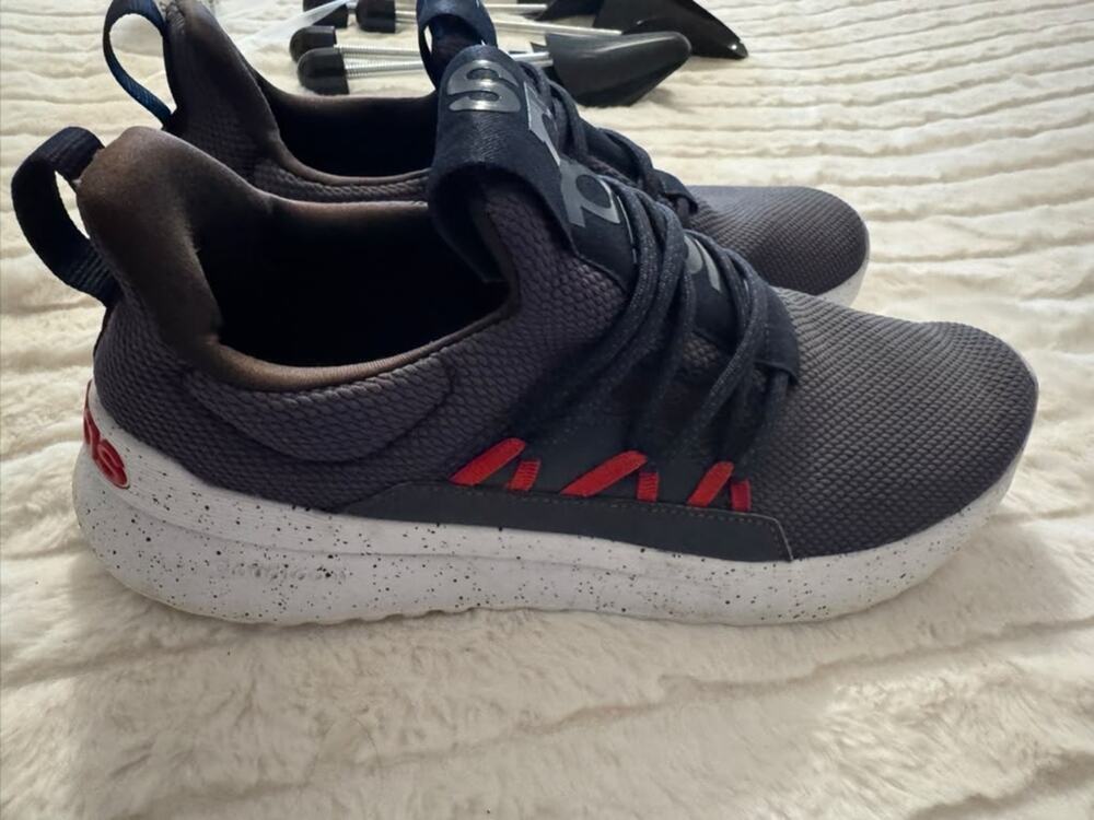 adidas Men's Running Shoes Black Gray Red US 9 UK 8.5 EU 42 2/3